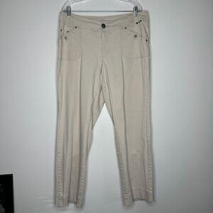 Venezia‎ Off White Beige stretch plus size jeans